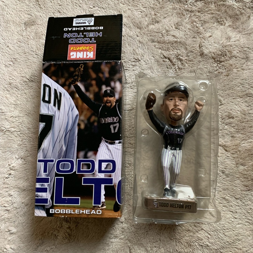 2008 Todd Helton collectible It’s Opening Day!